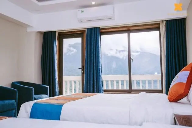 Deluxe Tek Büyük veya İki Ayrı Yataklı Oda, 1 Yatak Odası, Sigara İçilmez, Dağ Manzaralı