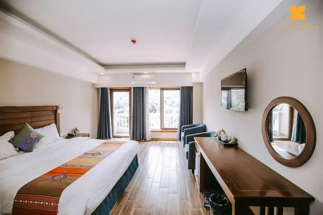 Panoramic Tek Büyük veya İki Ayrı Yataklı Oda, 1 Yatak Odası, Sigara İçilmez, Dağ Manzaralı