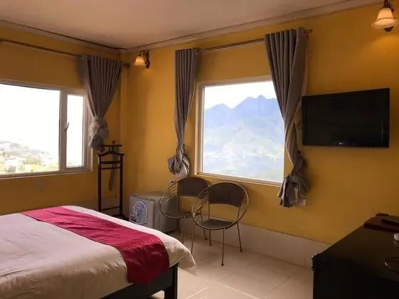 Deluxe Tek Büyük Yataklı Oda, Balkon, Vadi Manzaralı
