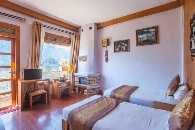 Deluxe Oda, 1 Çift Kişilik veya 2 Tek Kişilik Yatak, Dağ Manzaralı