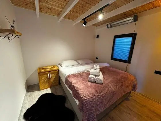 Superior Bungalow 2+1, Dağ veya Havuz Manzaralı, Isıtmalı Özel Havuzlu