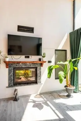 Superior Bungalow 2+1, Dağ veya Havuz Manzaralı, Isıtmalı Özel Havuzlu