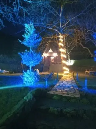 02 Isıtmalı Oval Havuzlu Bungalow Oda