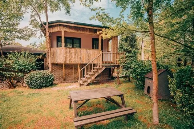 Teraslı Bungalow Custom Bungalow, Bahçe Manzaralı