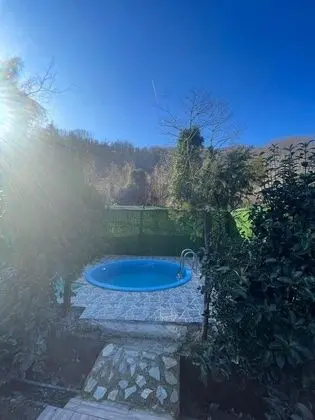 Şömineli Barbekülü Bungalov