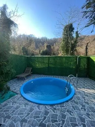 Şömineli Barbekülü Bungalov