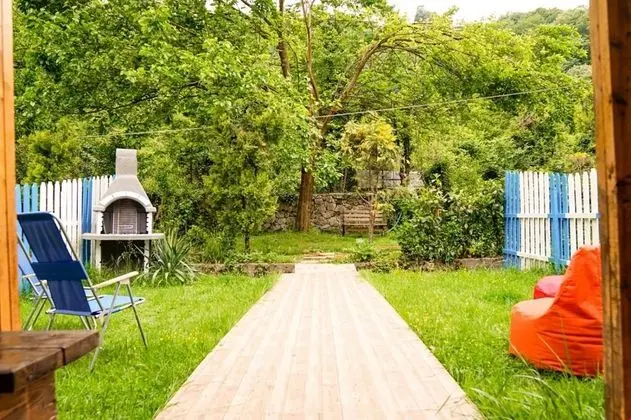 Şömineli Barbekülü Bungalov