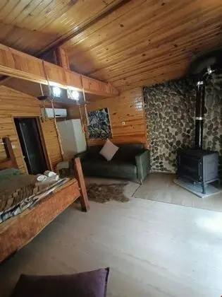 Şömineli Barbekülü Bungalov