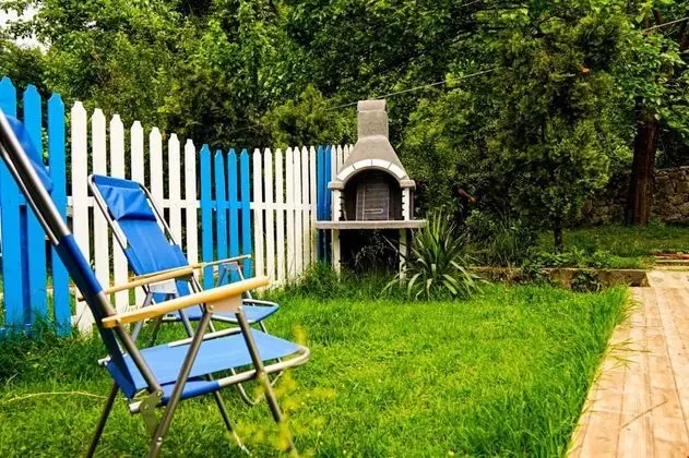 Şömineli Barbekülü Bungalov
