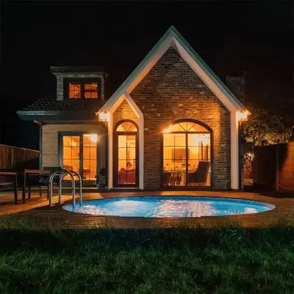 Suite Bungalow, Göl Manzaralı, Özel Havuzlu ve Bahçeli