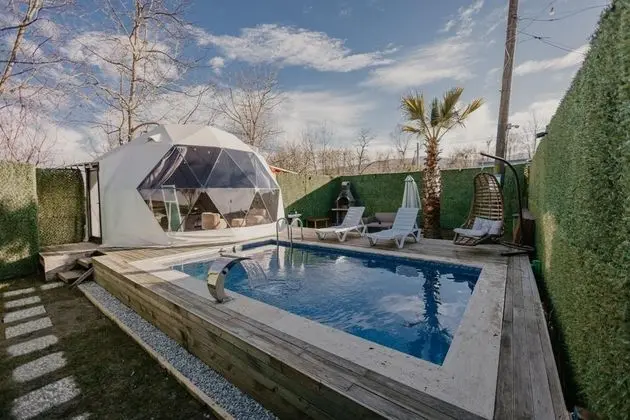 Dome, Havuz Manzaralı, Isıtmalı Özel Havuzlu