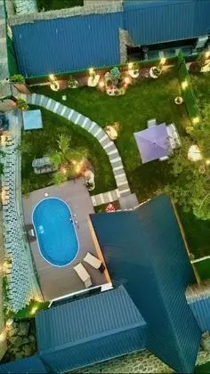 Bungalow 2+1 Oda, Göl Manzaralı, Özel Havuzlu ve Jakuzili