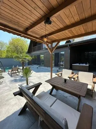 Premium Bungalow,Dağ Manzaralı,Isıtmalı Özel Havuzlu