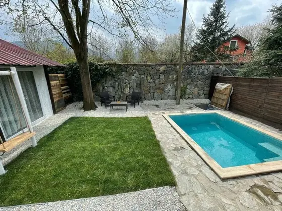Özel Havuzlu Bungalow  Oda