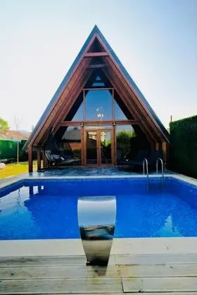 Bungalow, Bahçe Manzaralı, Özel Havuzlu