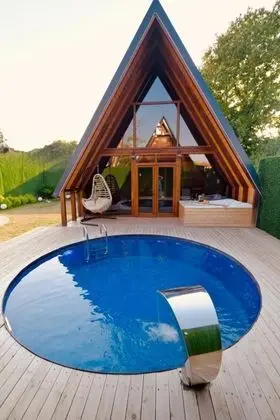 Bungalow, Bahçe Manzaralı, Özel Havuzlu ve Jakuzili