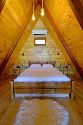 Jakuzili Bungalow , Bahçe Manzaralı, Özel Havuzlu