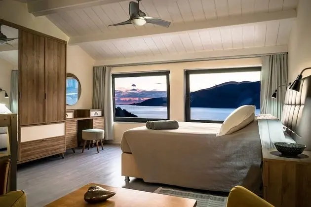 Deluxe Süit, 1 Yatak Odası, Balkon, Deniz Manzaralı