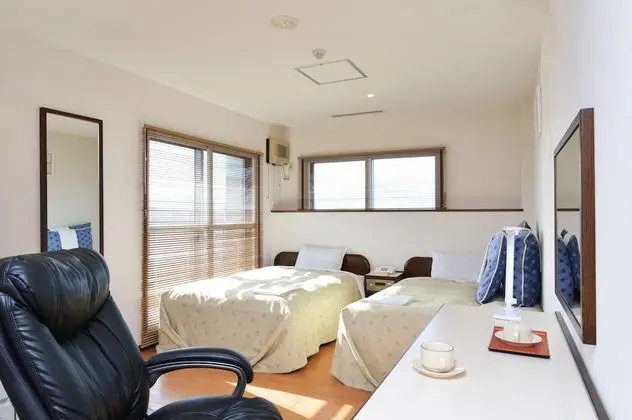 İki Ayrı Yataklı Oda, Sigara İçilebilir (2 single Beds, 22.5㎡)