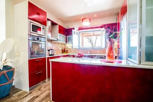 Villa, 3 Yatak Odası, Şömine