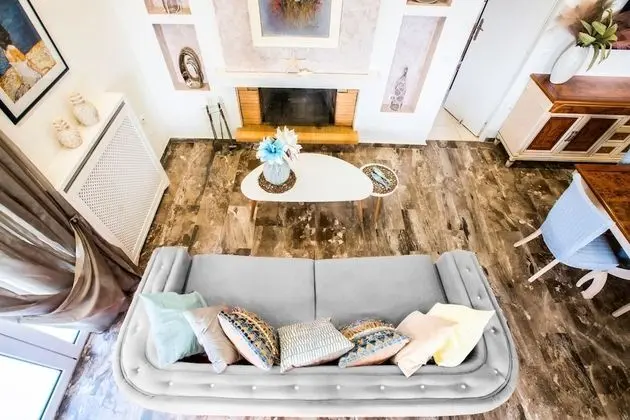 Villa, 3 Yatak Odası, Şömine