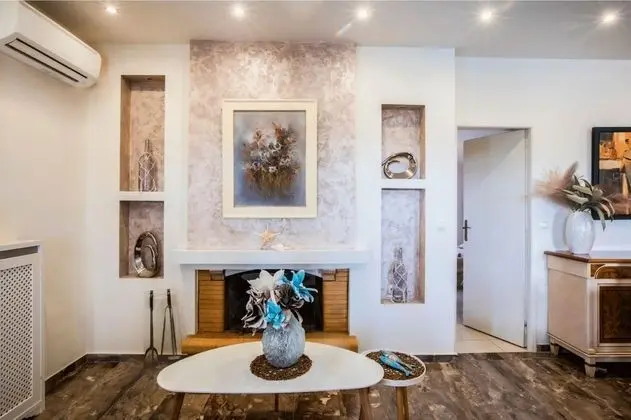 Villa, 3 Yatak Odası, Şömine