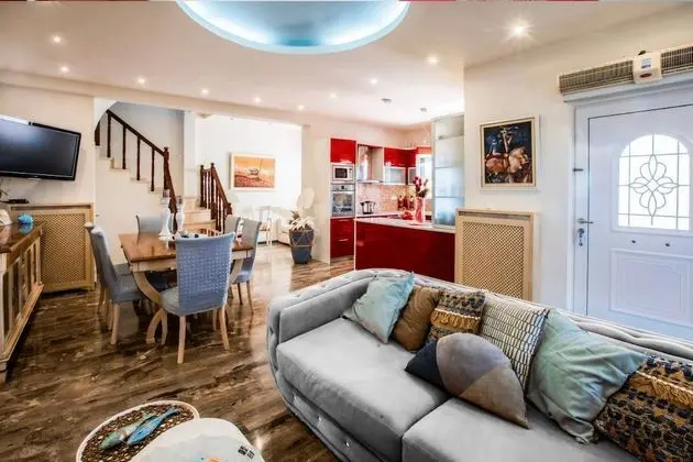Villa, 3 Yatak Odası, Şömine