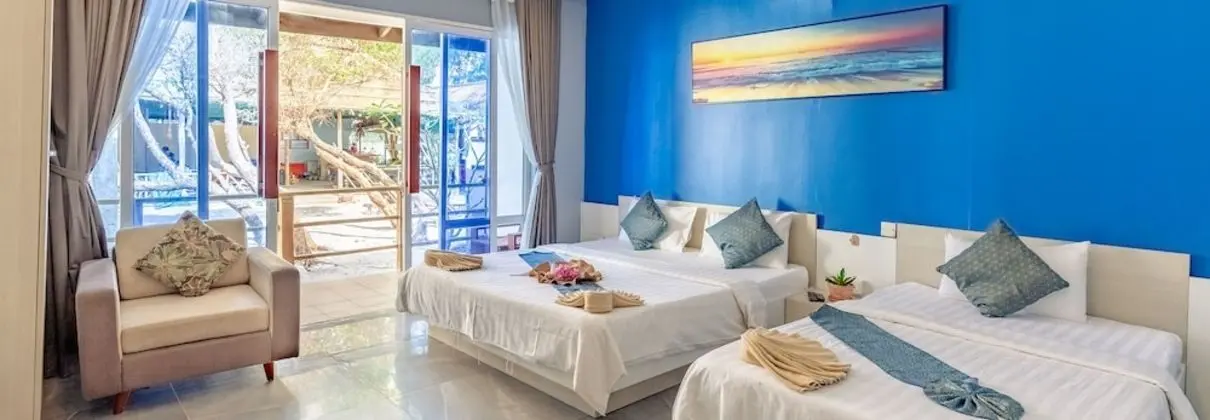 Deluxe Family Room Garden View
