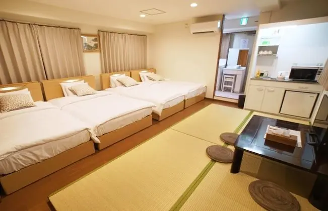Family Oda, Birden Çok Yatak (2single bed+2semi-double bed)
