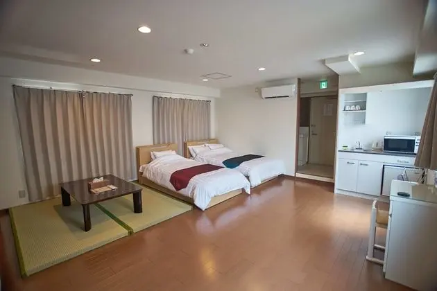Family Oda, Birden Çok Yatak (2single bed+2semi-double bed)
