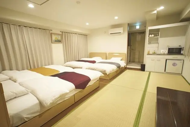 Family Oda, Birden Çok Yatak (2single bed+2semi-double bed)