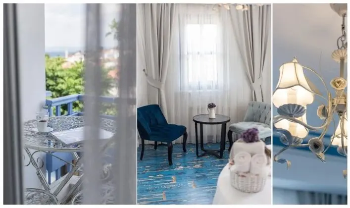 Deluxe Oda, Kısmi Deniz Manzaralı, Balkonlu