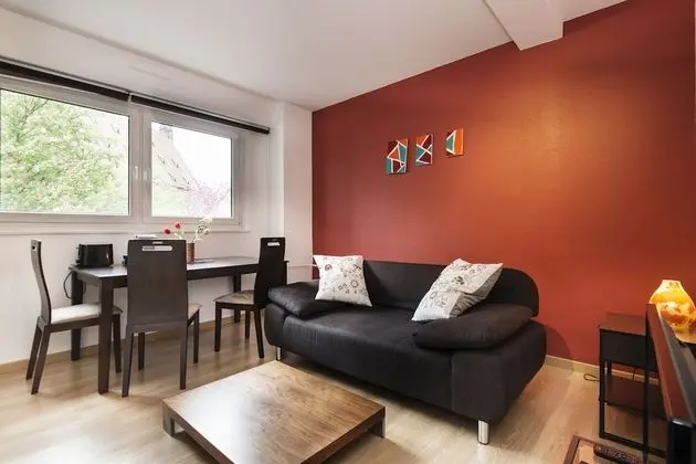 Apart Daire, Özel Banyo, Park Manzaralı (Appartement Ethnique)