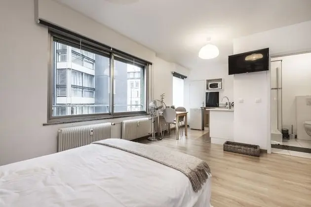 Stüdyo, Özel Banyo, Şehir Manzaralı (Studio Nature et Bois)
