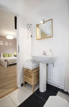 Stüdyo, Özel Banyo, Şehir Manzaralı (Studio Nature et Bois)