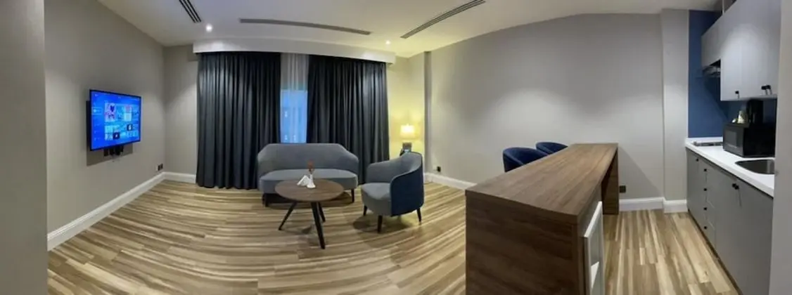 Junior Süit, 1 En Büyük (King) Boy Yatak, Şehir Manzaralı