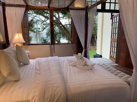 Deluxe Tek Büyük Yataklı Oda, Bahçe Manzaralı
