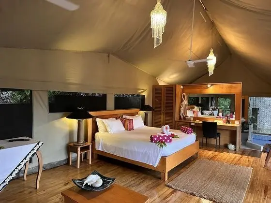 Luxury Çadır, Birden Çok Yatak, Küvet, Deniz Manzaralı (African Safari)