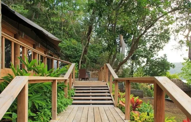 Luxury Çadır, Birden Çok Yatak, Küvet, Deniz Manzaralı (African Safari)