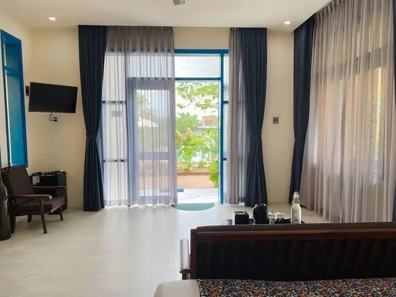 Family İki Ayrı Yataklı Oda, Birden Çok Yatak, Havuz Manzaralı