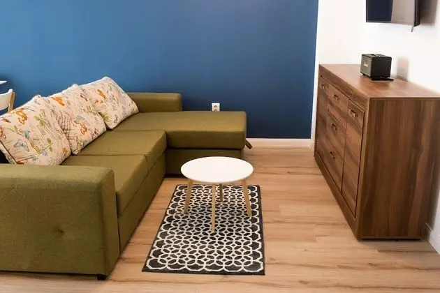 Design Apart Daire, 1 Büyük (Queen) Boy Yatak ve Çekyat, Sigara İçilmez, Şehir Manzaralı