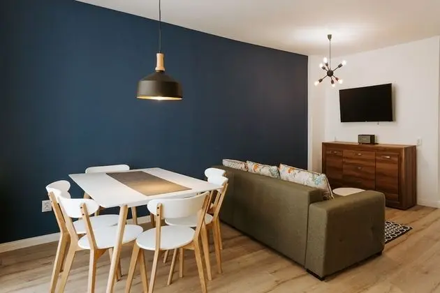 Design Apart Daire, 1 Büyük (Queen) Boy Yatak ve Çekyat, Sigara İçilmez, Şehir Manzaralı