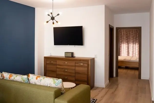 Design Apart Daire, 1 Büyük (Queen) Boy Yatak ve Çekyat, Sigara İçilmez, Şehir Manzaralı