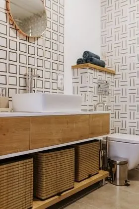 Design Apart Daire, 1 Büyük (Queen) Boy Yatak ve Çekyat, Sigara İçilmez, Şehir Manzaralı
