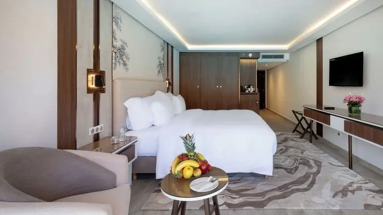 Premium Tek Büyük Yataklı Oda, 1 En Büyük (King) Boy Yatak, Havuz Manzaralı (Prestige)