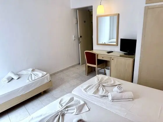 Economy Üç Kişilik Oda, 3 Tek Kişilik Yatak