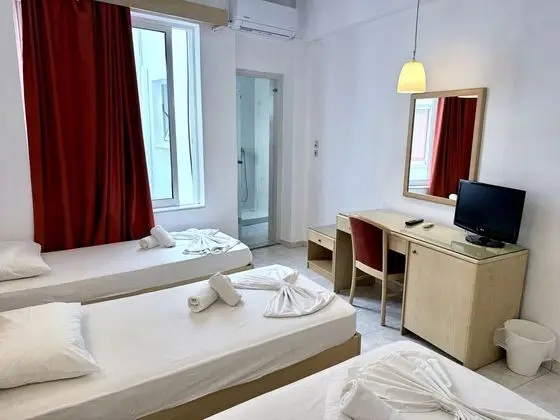 Economy Üç Kişilik Oda, 3 Tek Kişilik Yatak