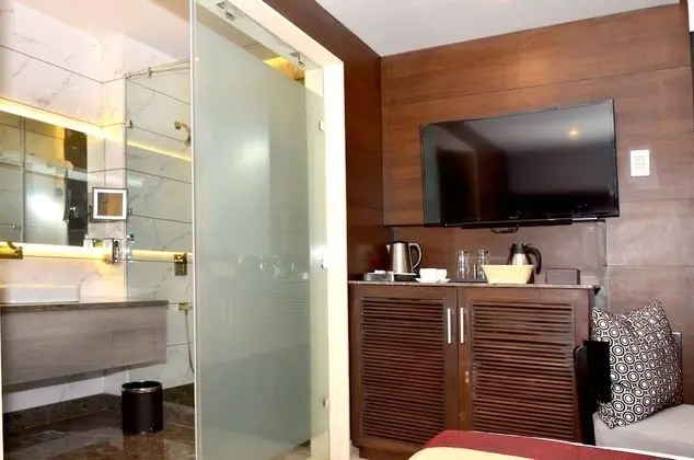Business Tek Büyük Yataklı Oda, 1 Yatak Odası, Buzdolabı, Şehir Manzaralı