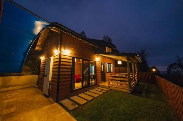 Bungalow 1+1 Oda, Dağ Manzaralı, Özel Havuzlu