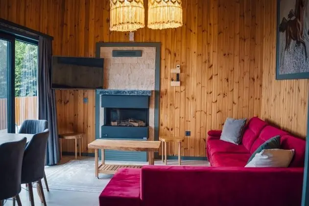 Bungalow 1+1 Oda, Dağ Manzaralı, Özel Havuzlu